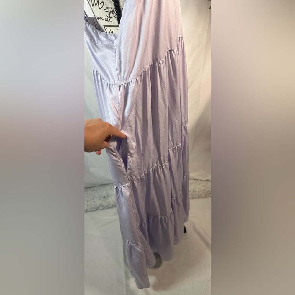 Purple Maxi Dress with Flowing Silhouette💜 - Picture 9 of 10